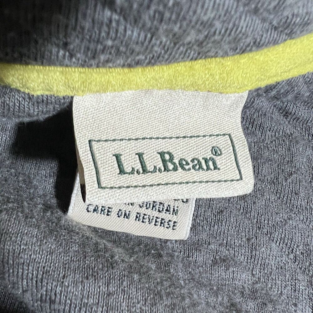 L.L.Bean Kids' Quilted 1/4 Snap Colorblock Pullover Sweater Large 14-16 - Picture 8 of 10